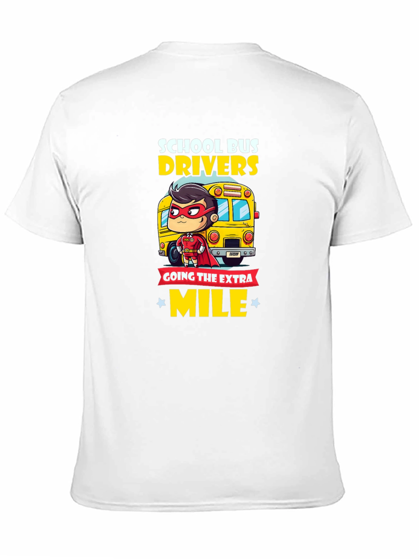 School Bus Driver Hero T-Shirt