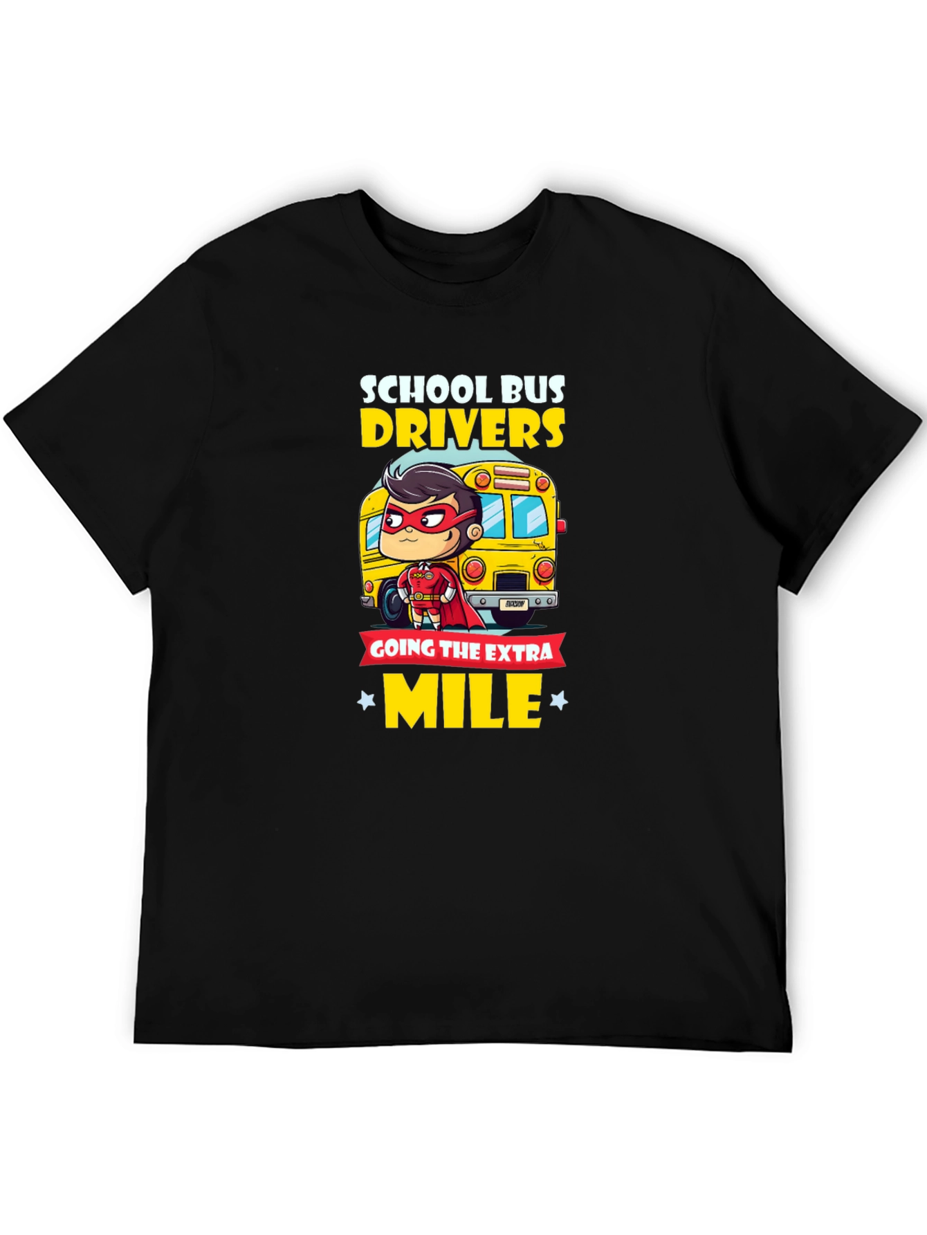 School Bus Driver Hero T-Shirt