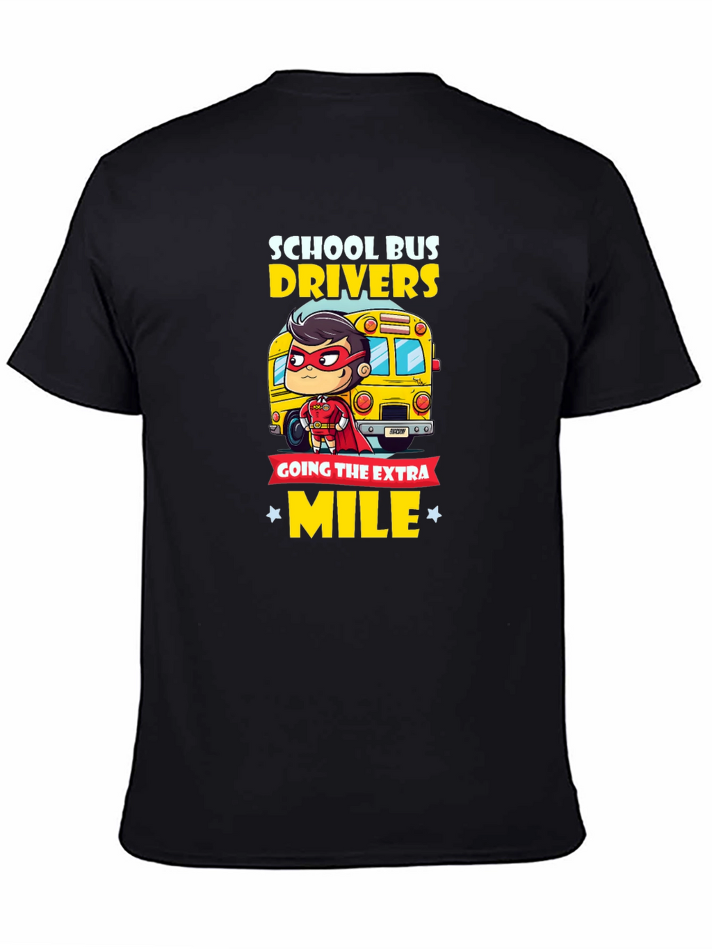 School Bus Driver Hero T-Shirt