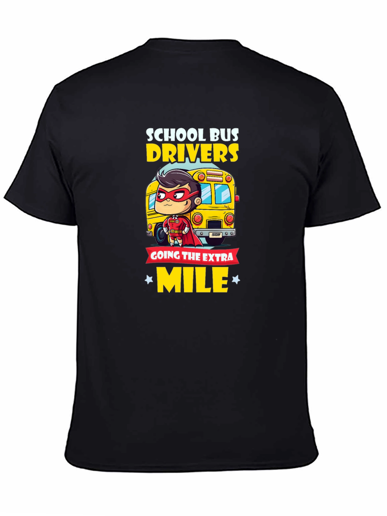 School Bus Driver Hero T-Shirt