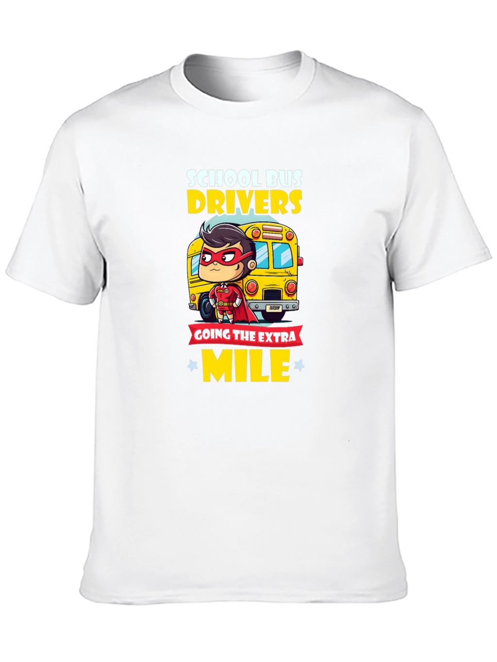School Bus Driver Hero T-Shirt