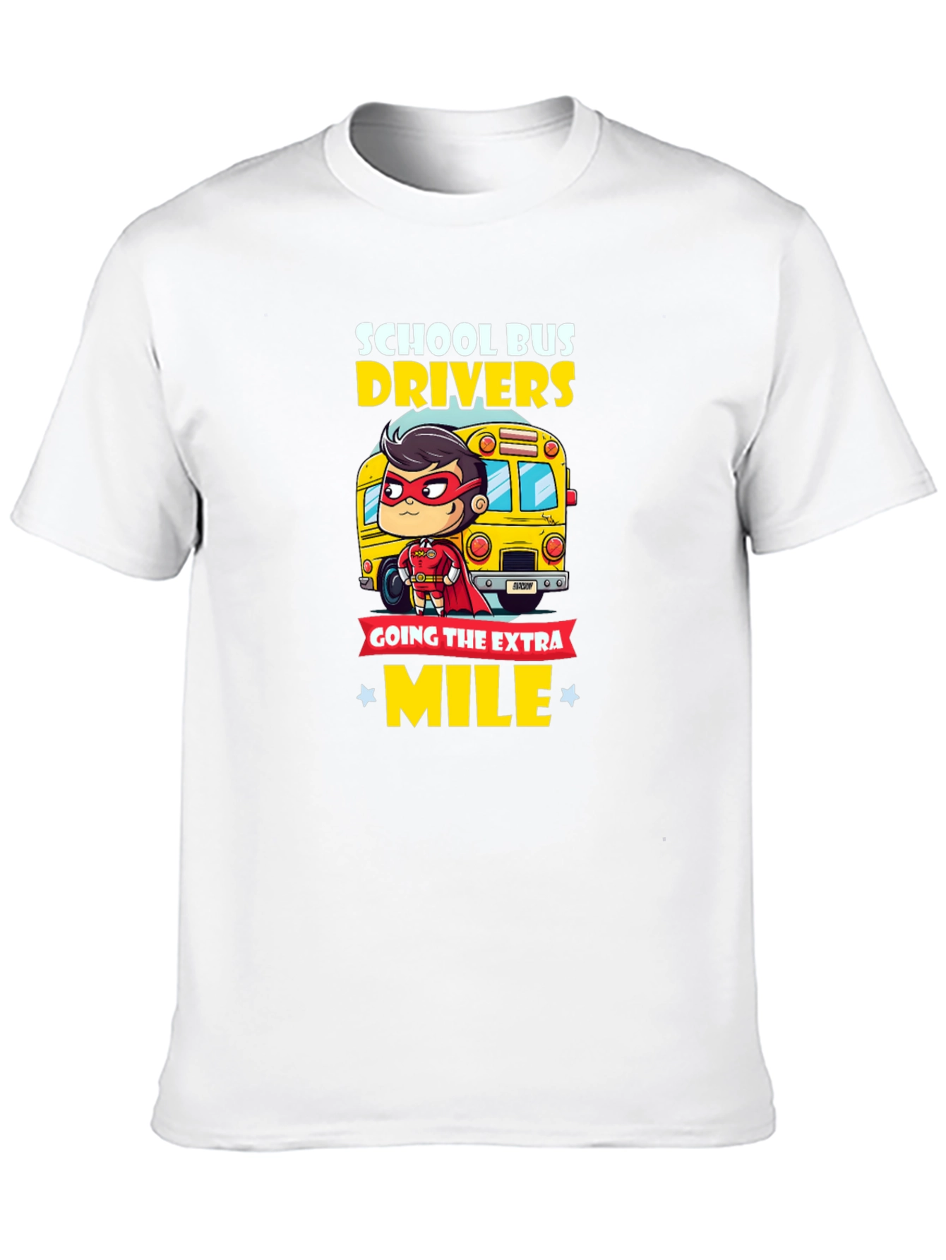 School Bus Driver Hero T-Shirt