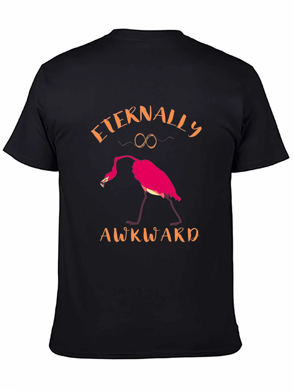 Eternally Awkward Flamingo Graphic Tee