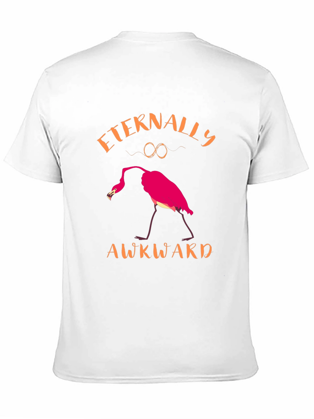 Eternally Awkward Flamingo Graphic Tee