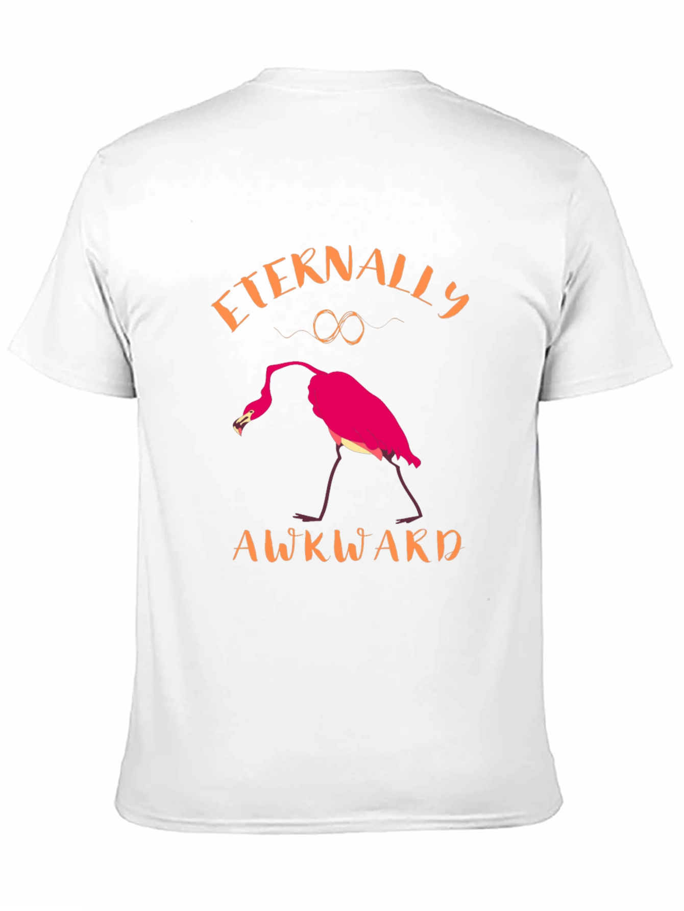 Eternally Awkward Flamingo Graphic Tee