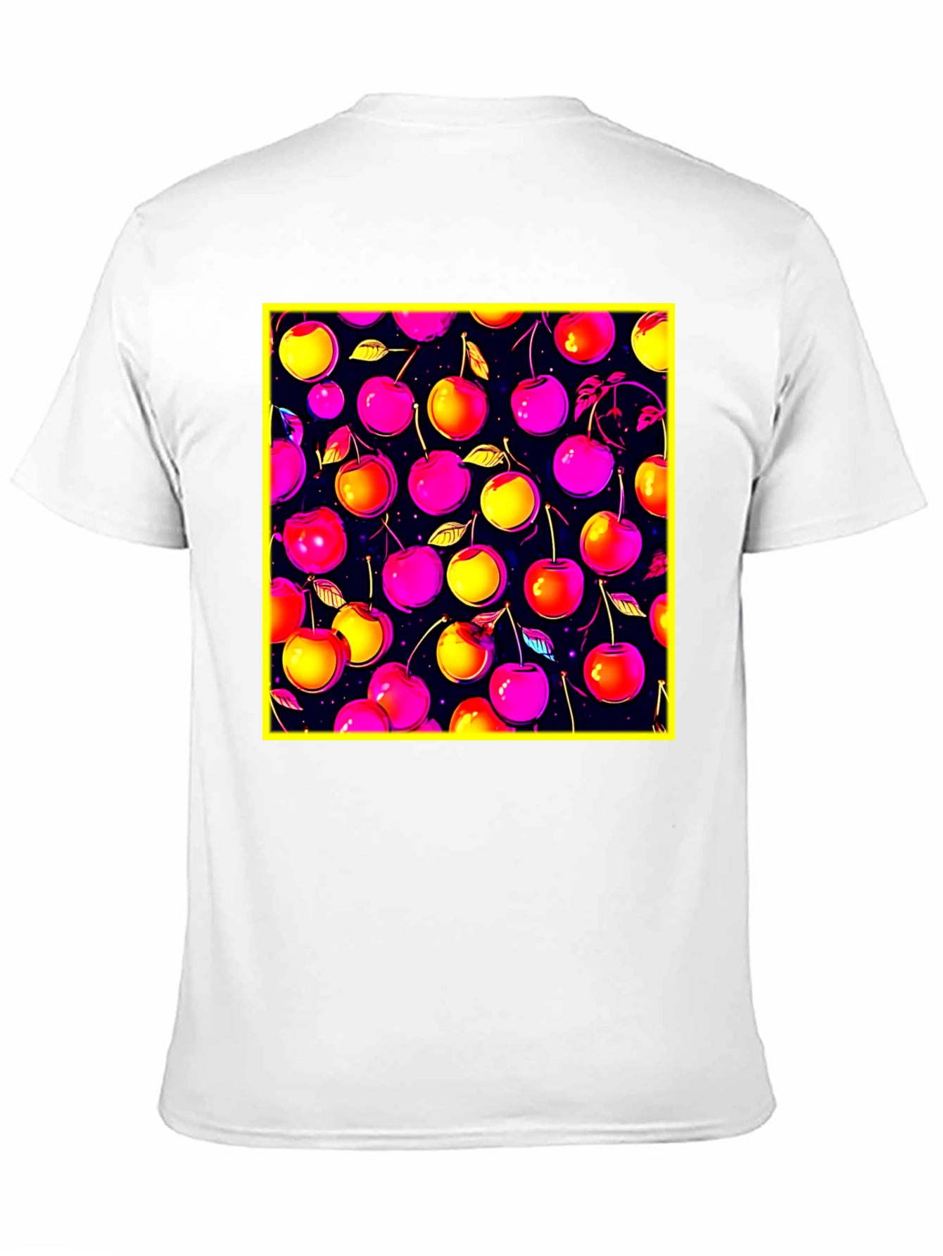 Cherry Bomb T-Shirt - Bold Fruit Pattern