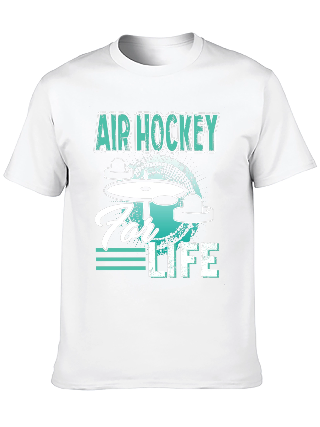 Air Hockey for Life Graphic Tee