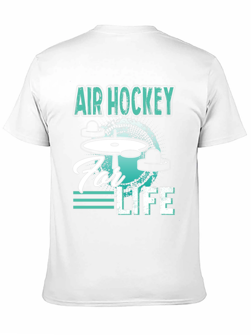 Air Hockey for Life Graphic Tee