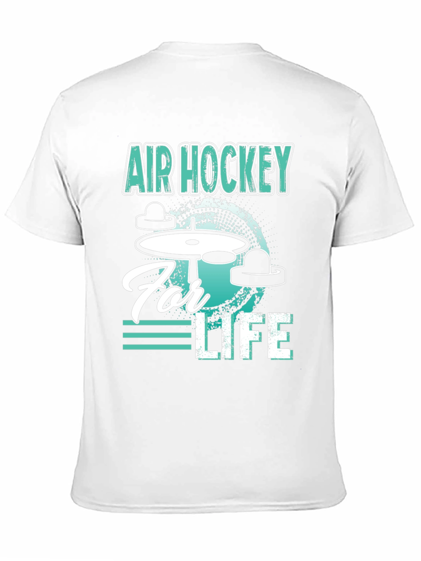 Air Hockey for Life Graphic Tee