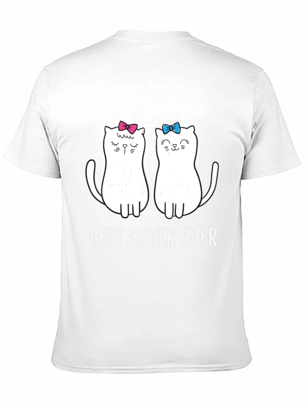 Best Sister Ever Cat T-Shirt