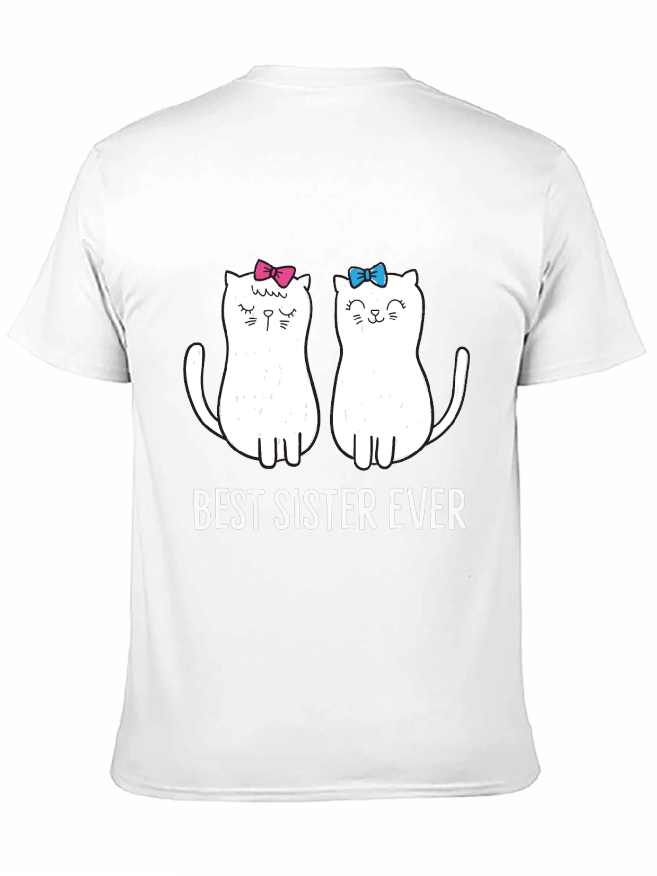 Best Sister Ever Cat T-Shirt