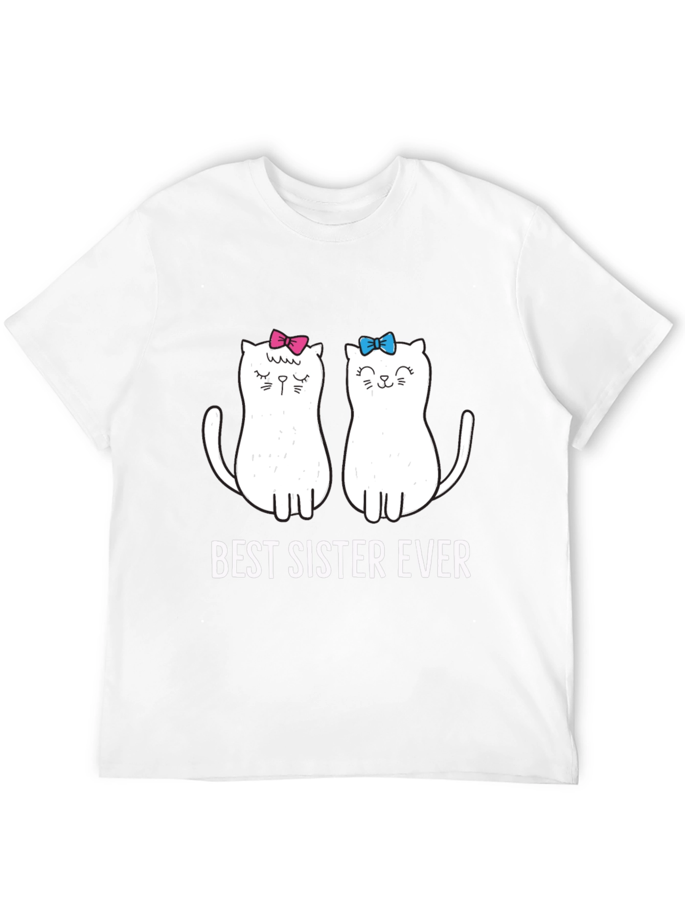 Best Sister Ever Cat T-Shirt