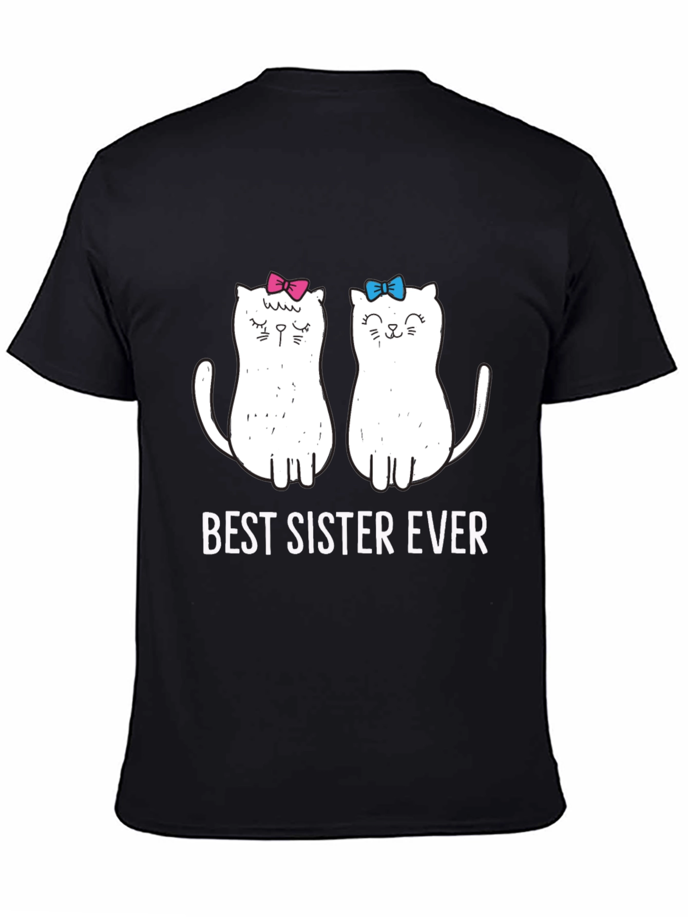 Best Sister Ever Cat T-Shirt