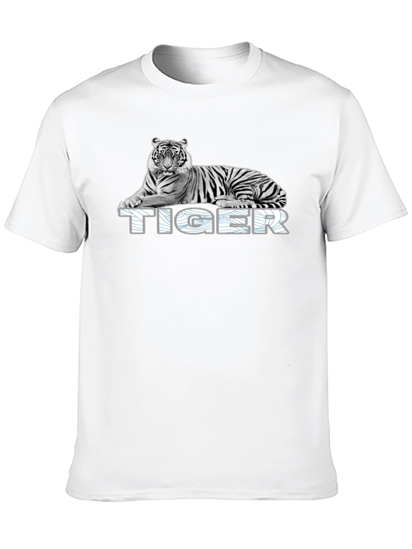 Tiger Graphic T-Shirt - Black Animal Tee
