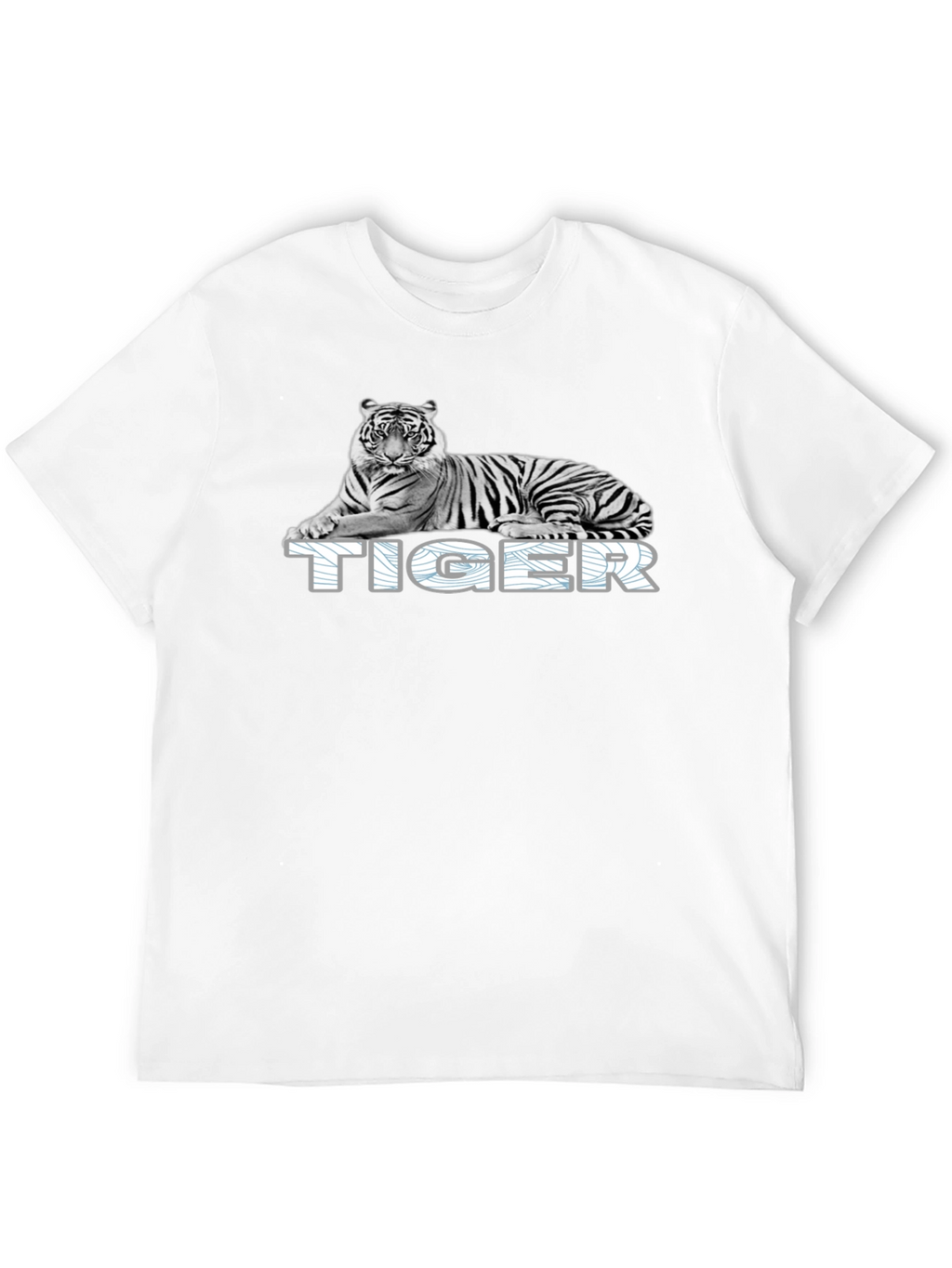 Tiger Graphic T-Shirt - Black Animal Tee