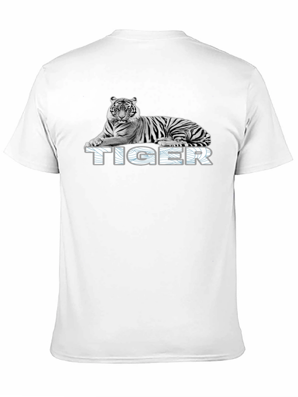 Tiger Graphic T-Shirt - Black Animal Tee