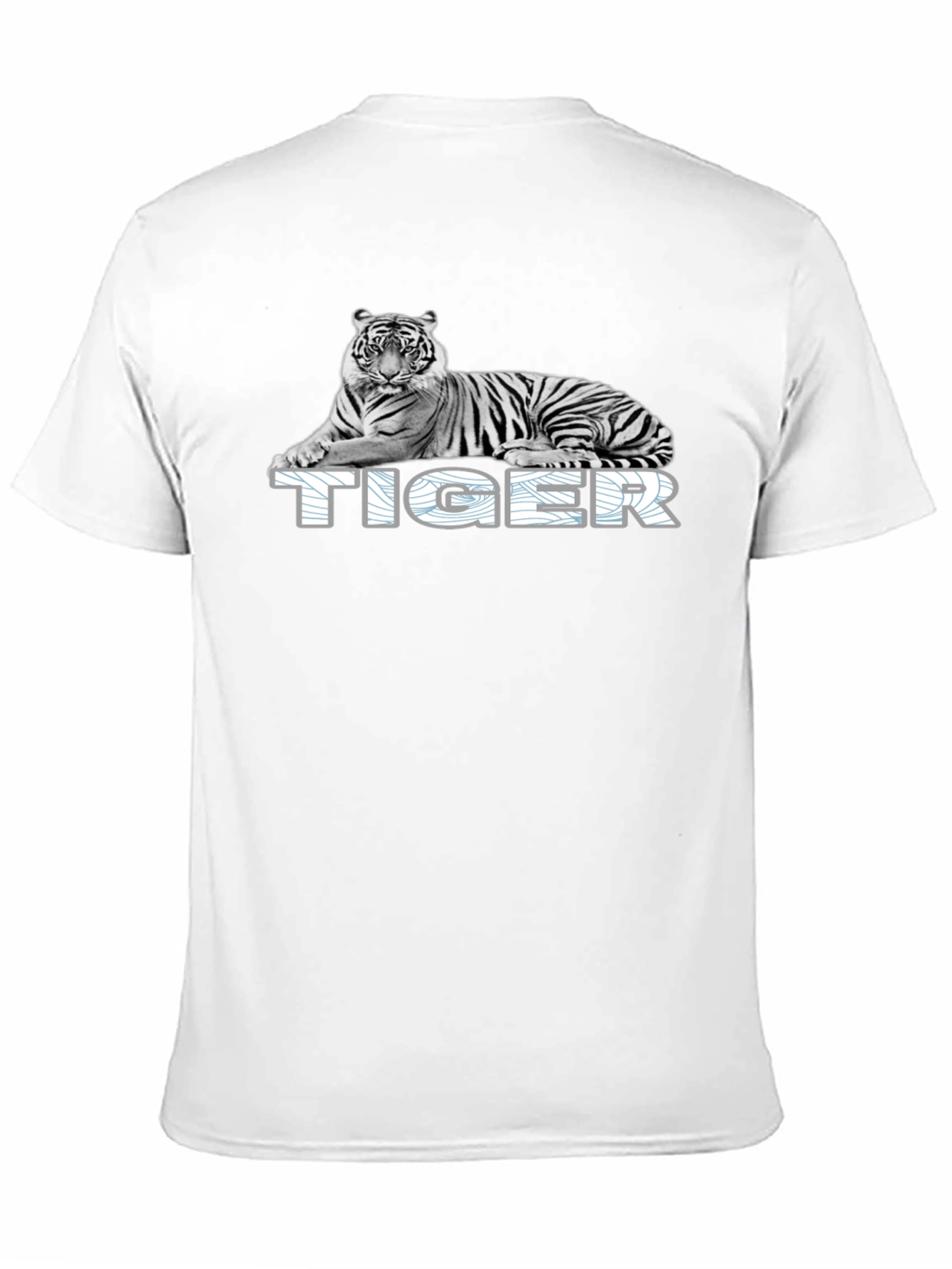 Tiger Graphic T-Shirt - Black Animal Tee