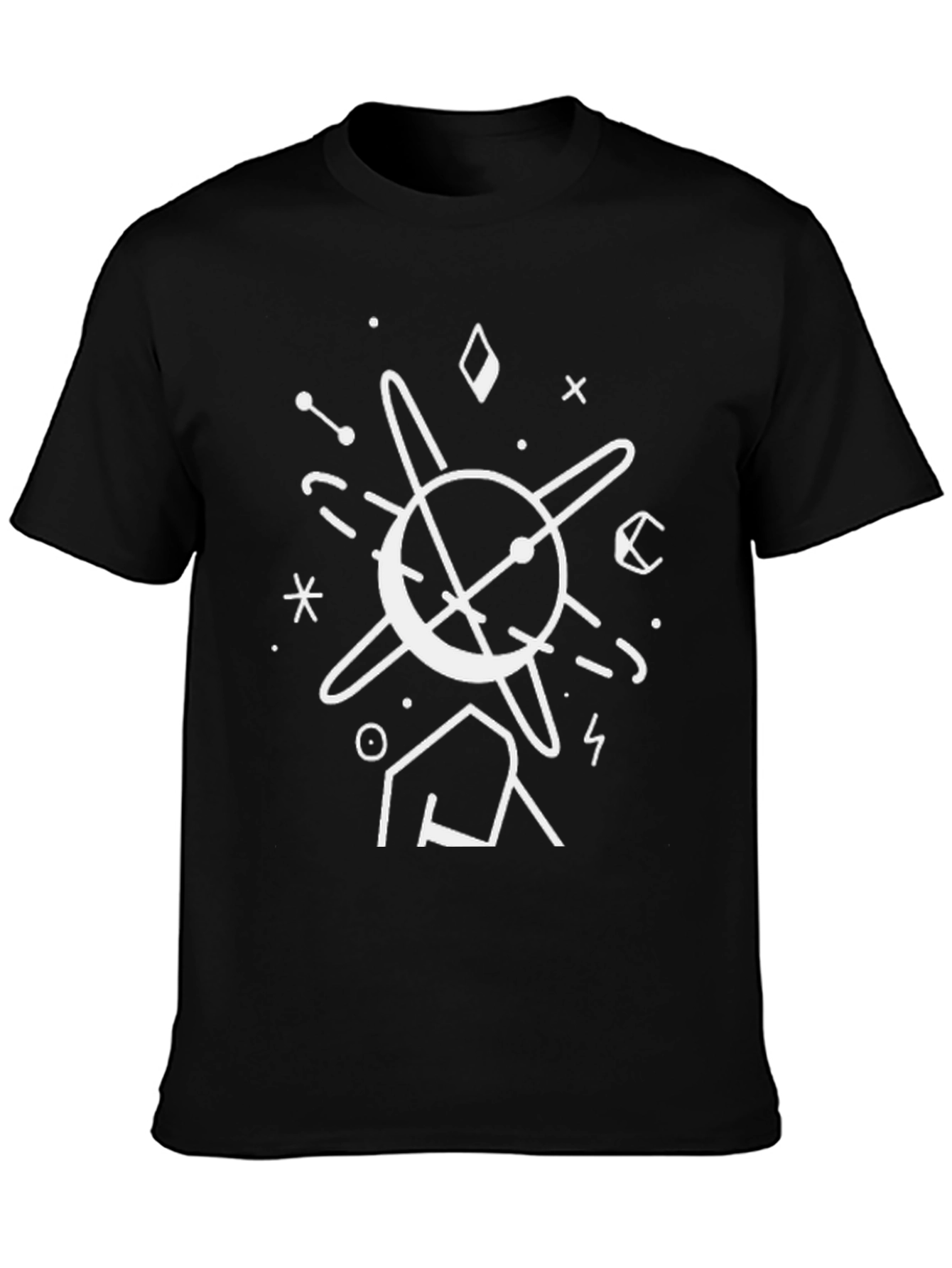Abstract Graphic Tee - Modern Streetwear