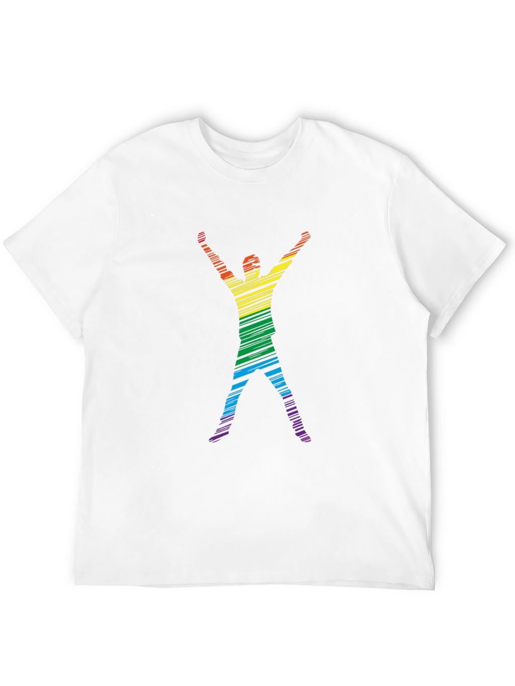 Rainbow Pride Silhouette T-Shirt