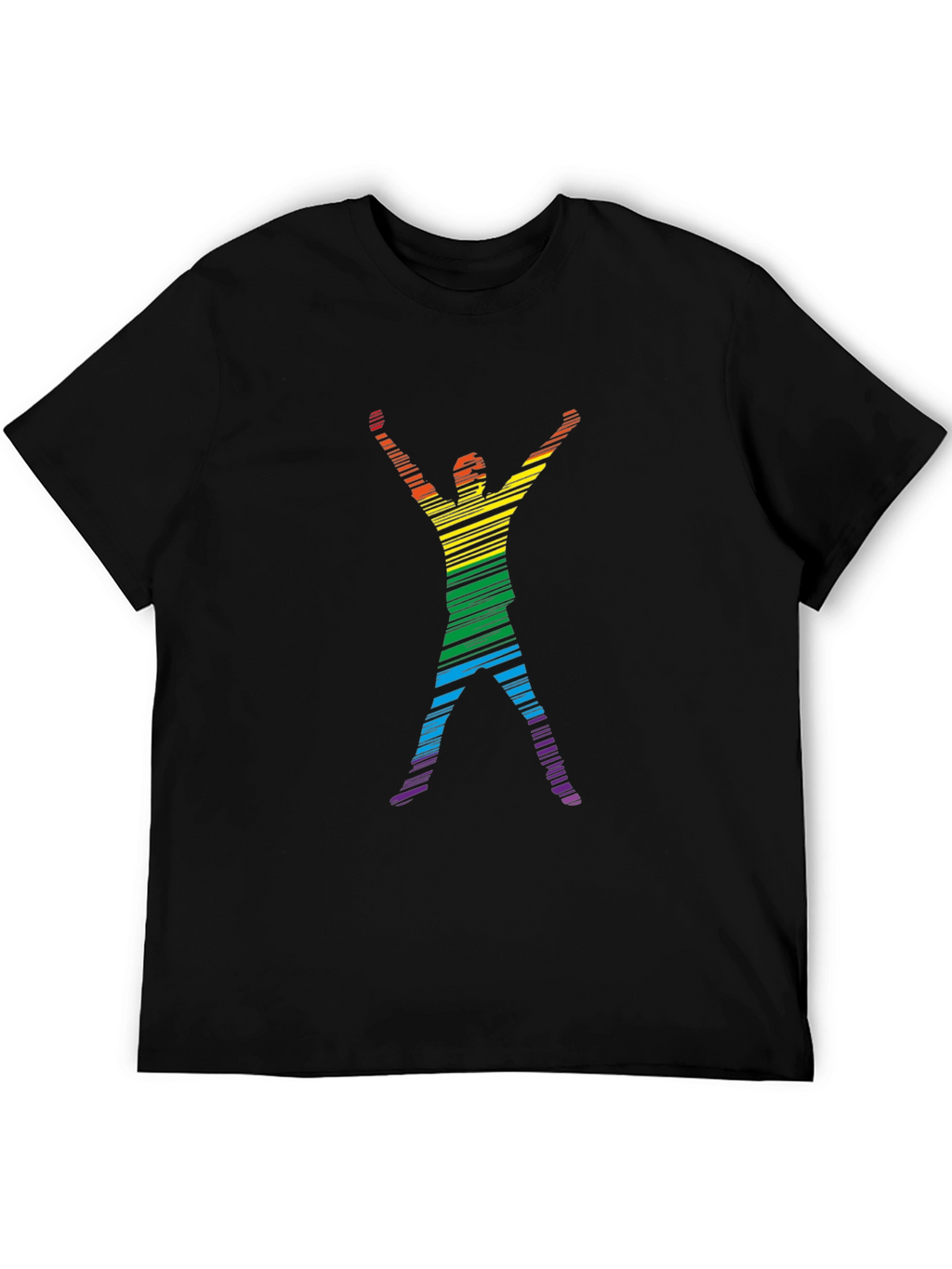 Rainbow Pride Silhouette T-Shirt
