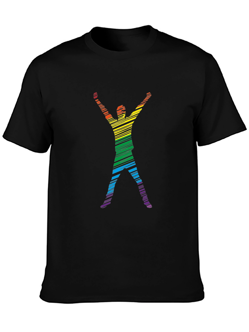 Rainbow Pride Silhouette T-Shirt