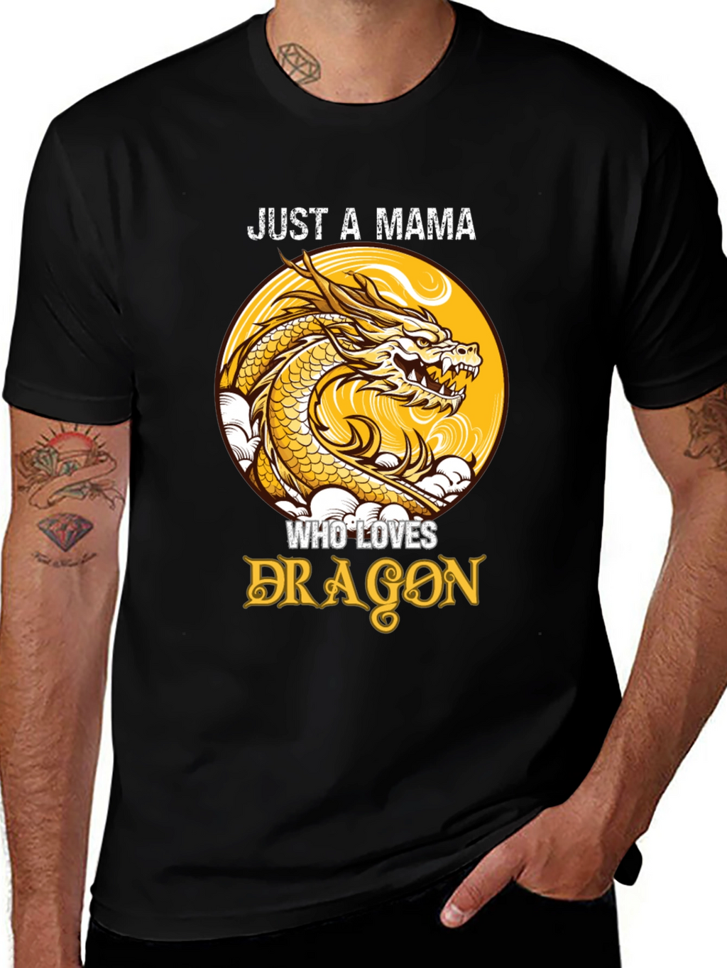 Just A Mama Who Loves Dragons T-Shirt