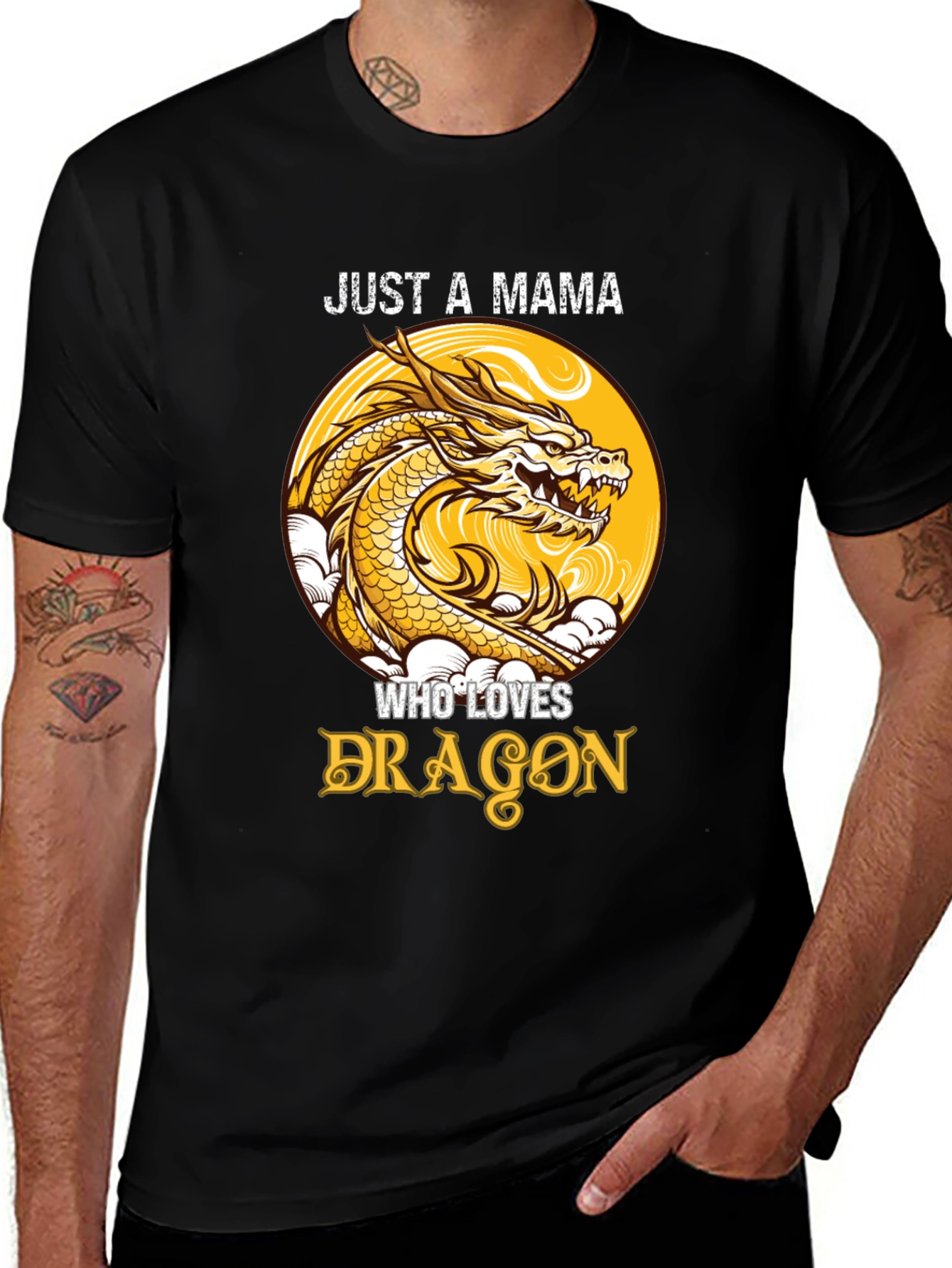 Just A Mama Who Loves Dragons T-Shirt