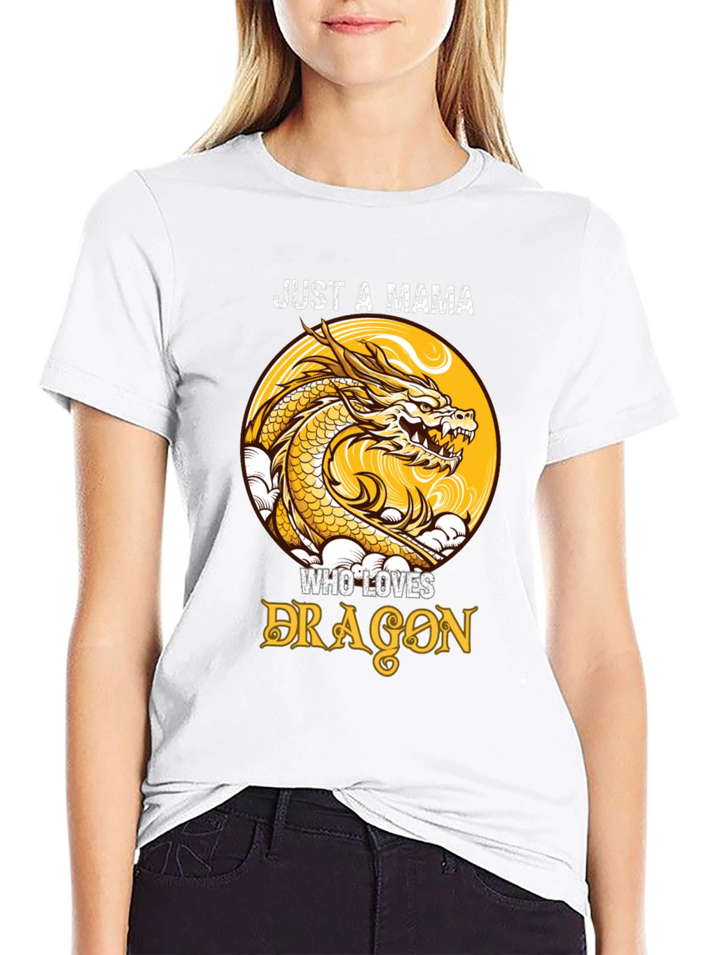 Just A Mama Who Loves Dragons T-Shirt