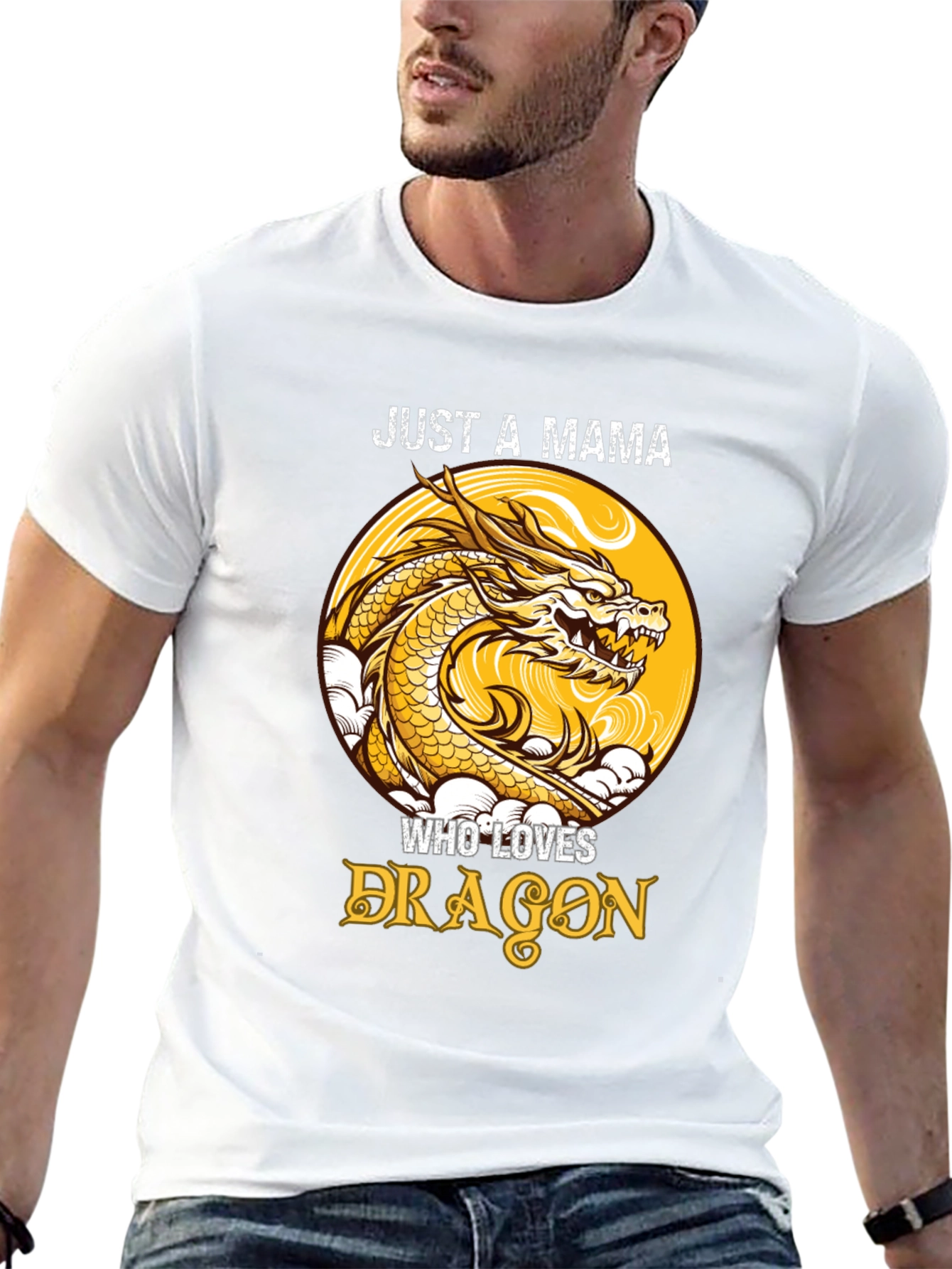 Just A Mama Who Loves Dragons T-Shirt