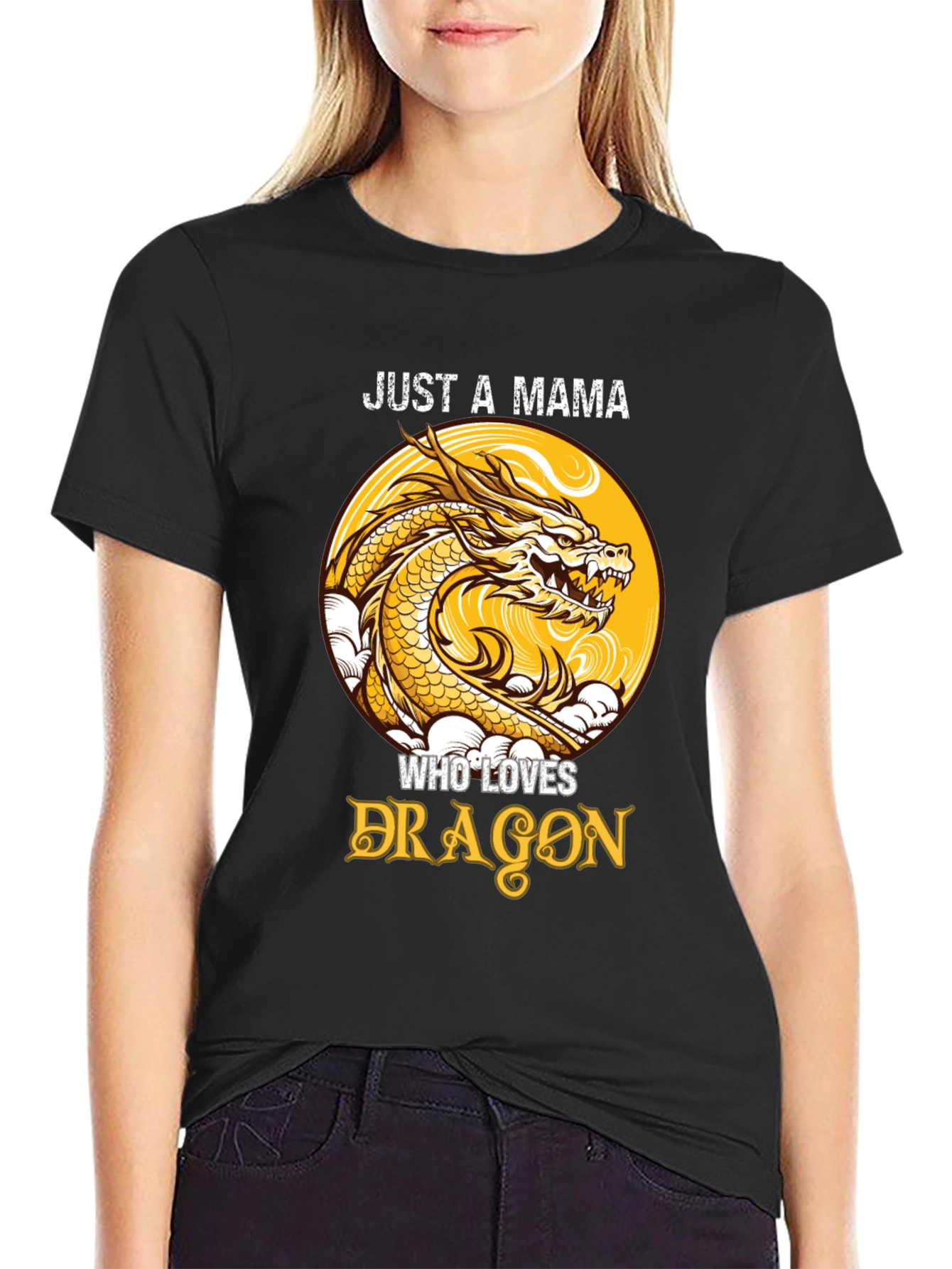 Just A Mama Who Loves Dragons T-Shirt