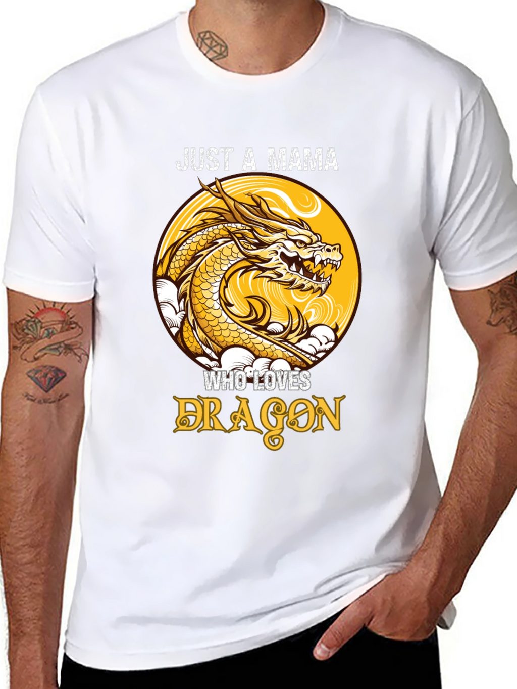 Just A Mama Who Loves Dragons T-Shirt