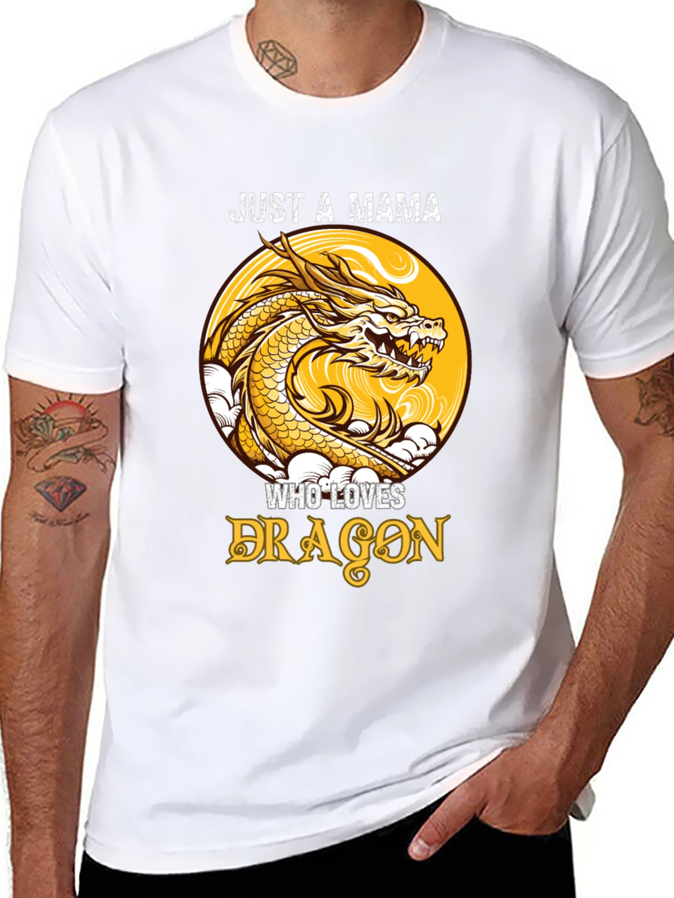 Just A Mama Who Loves Dragons T-Shirt