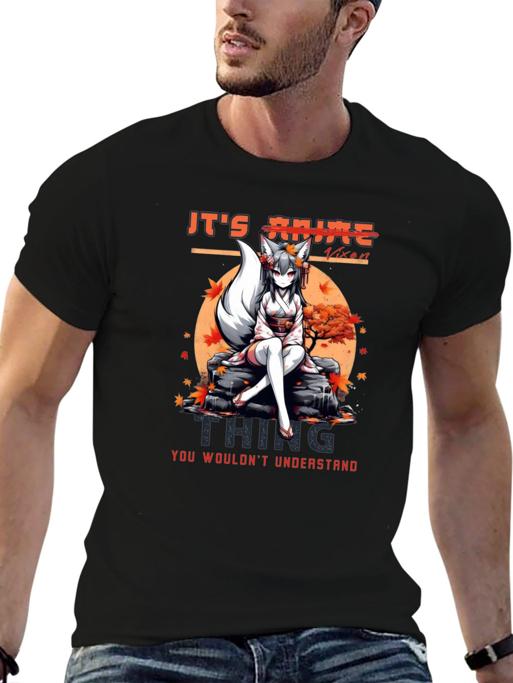 Anime Vixen T-Shirt - You Wouldnt Understand