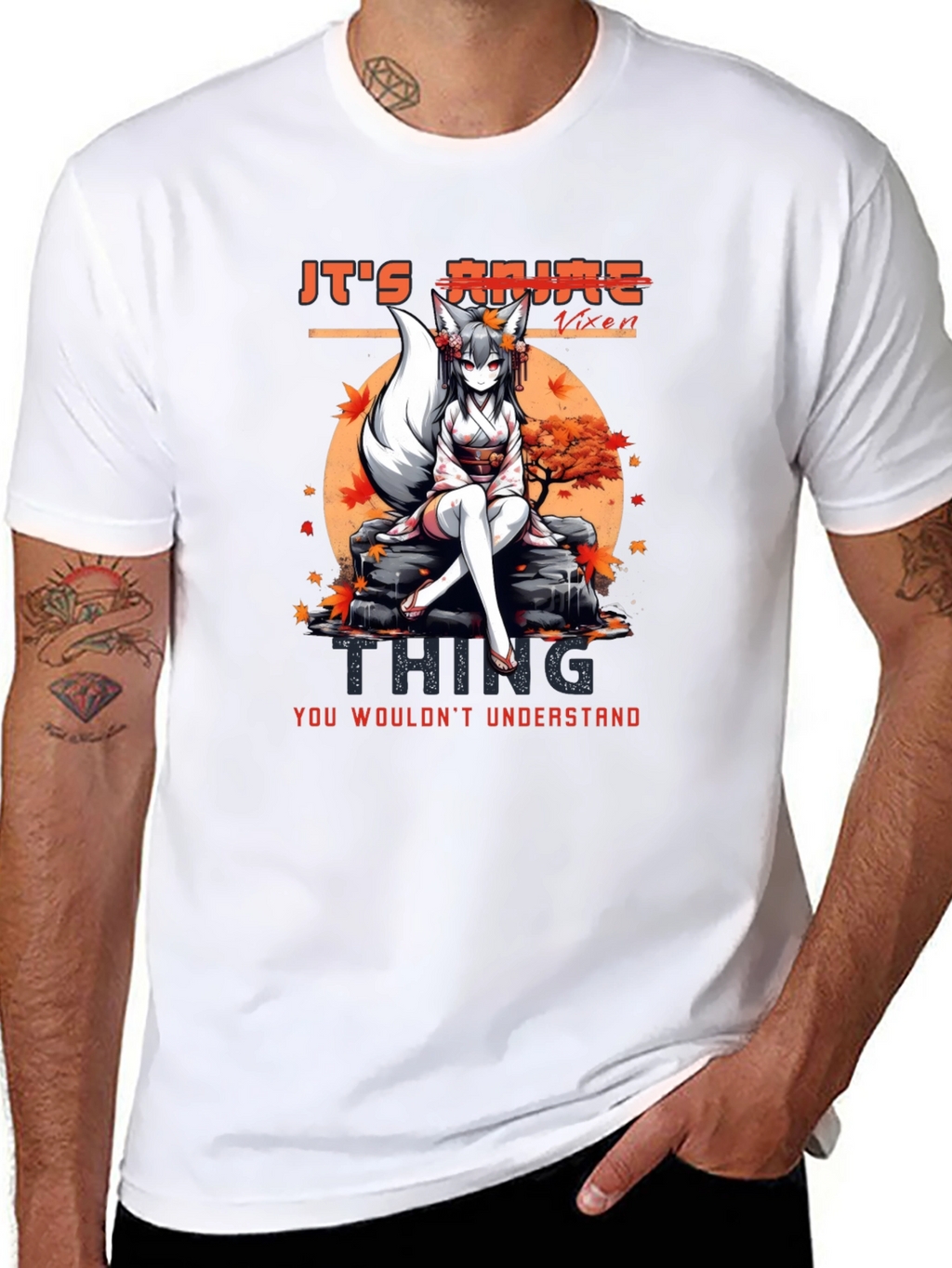 Anime Vixen T-Shirt - You Wouldnt Understand