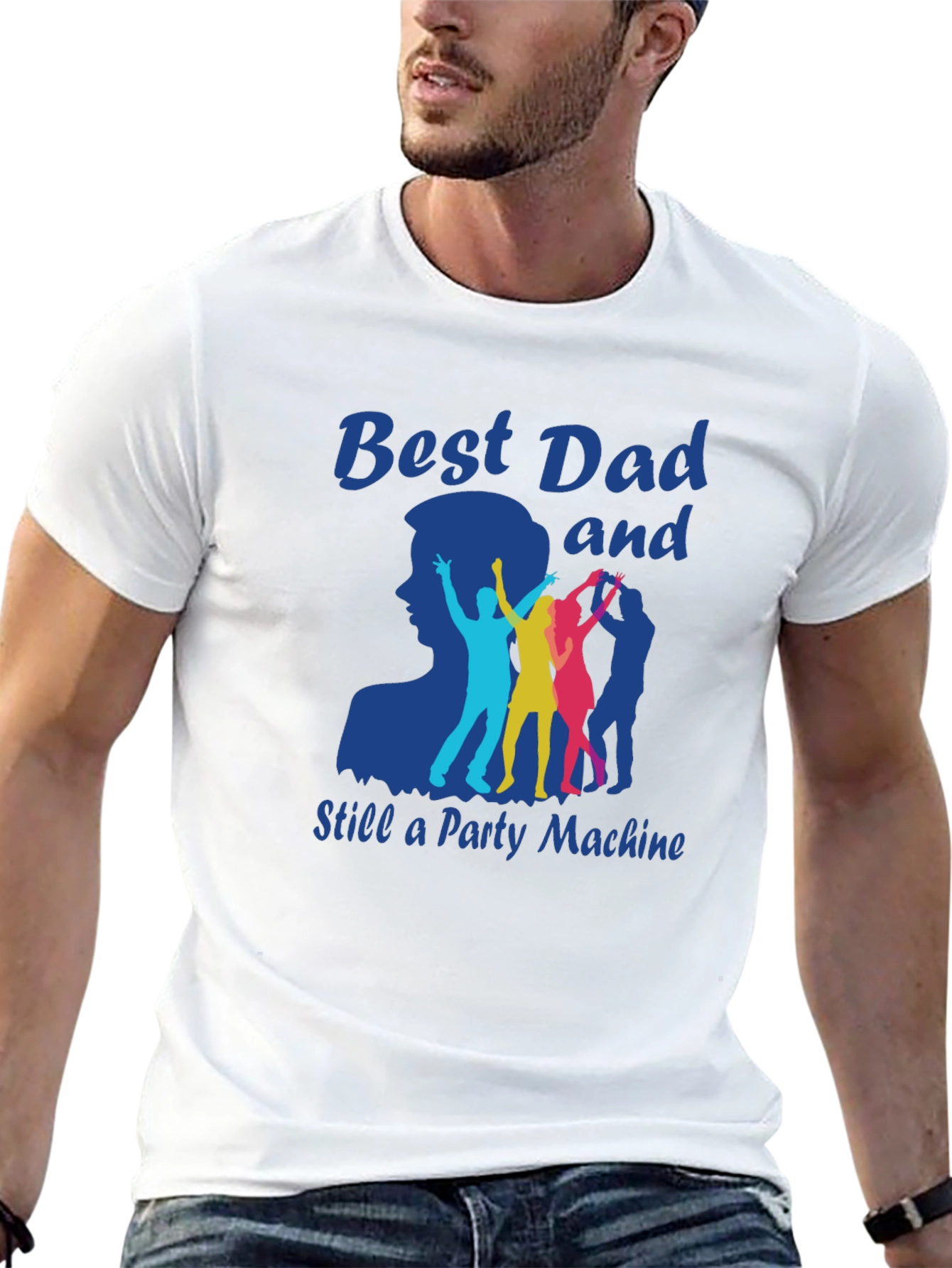 Best Dad and Still a Party Machine T-Shirt