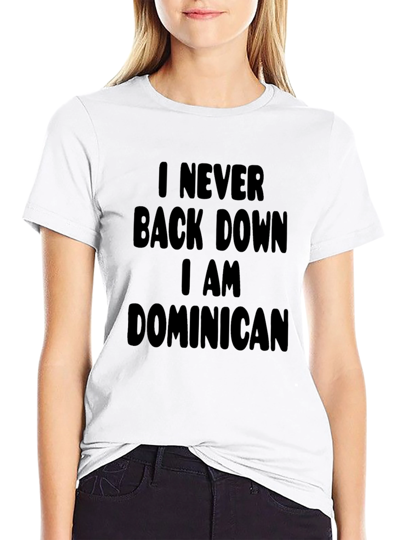 Dominican Pride Graphic T-Shirt - Never Back Down