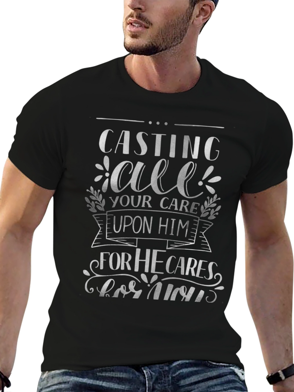 Casting All Your Care Christian T-Shirt