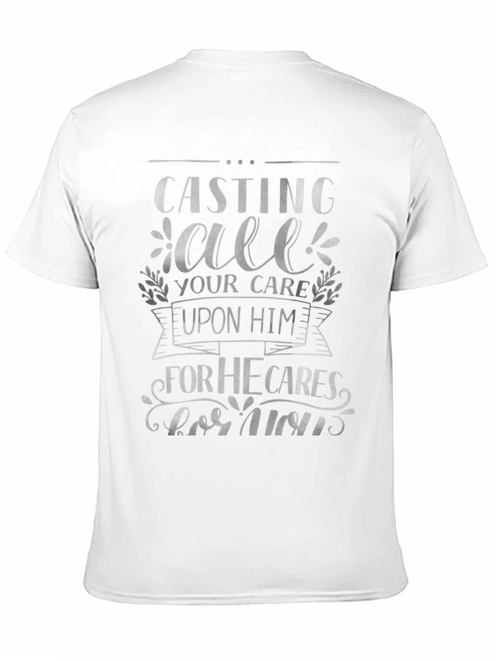 Casting All Your Care Christian T-Shirt