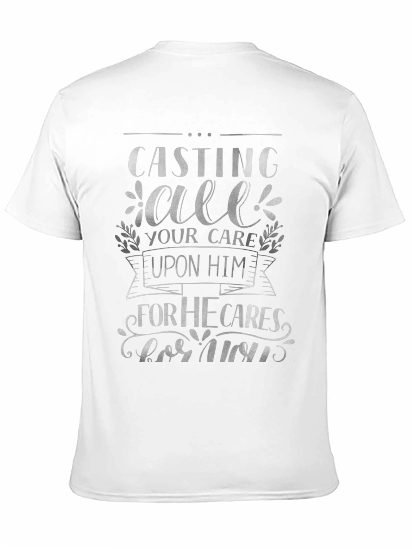 Casting All Your Care Christian T-Shirt