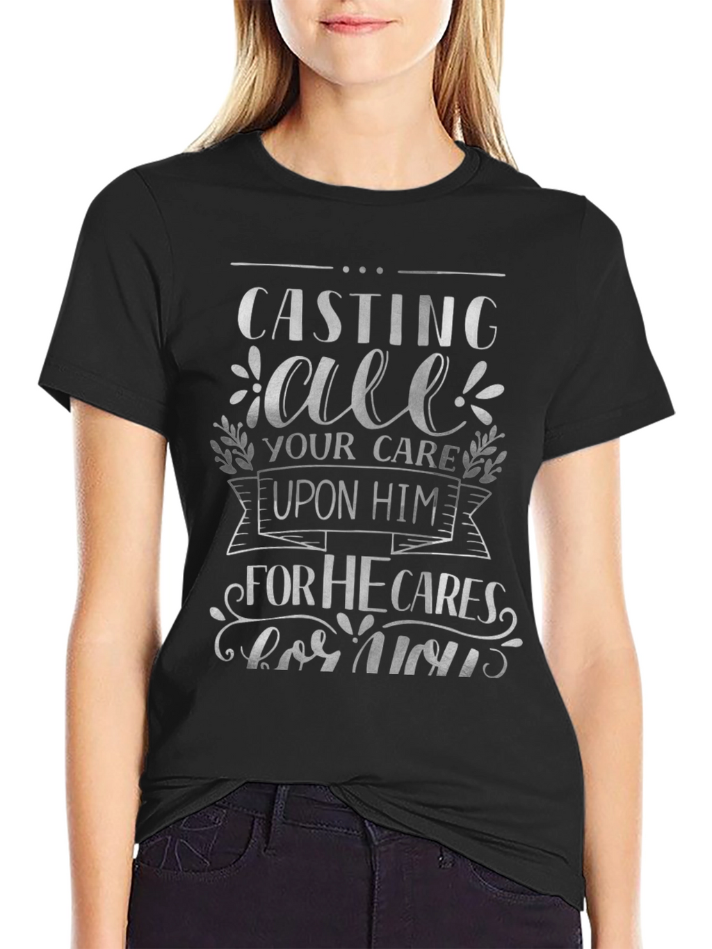 Casting All Your Care Christian T-Shirt