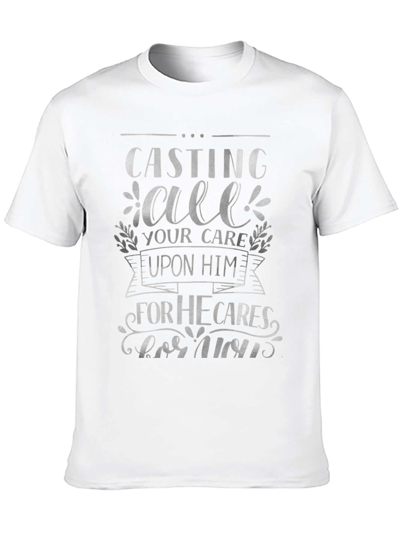 Casting All Your Care Christian T-Shirt