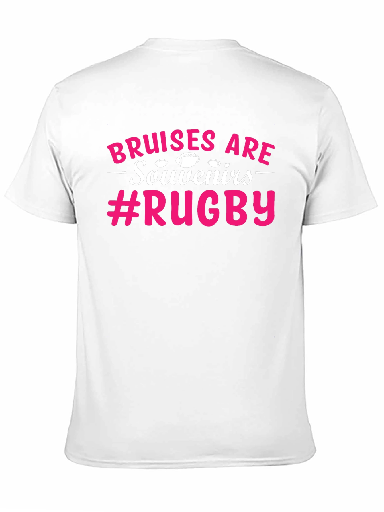 Bruises Are Souvenirs Rugby Graphic T-Shirt