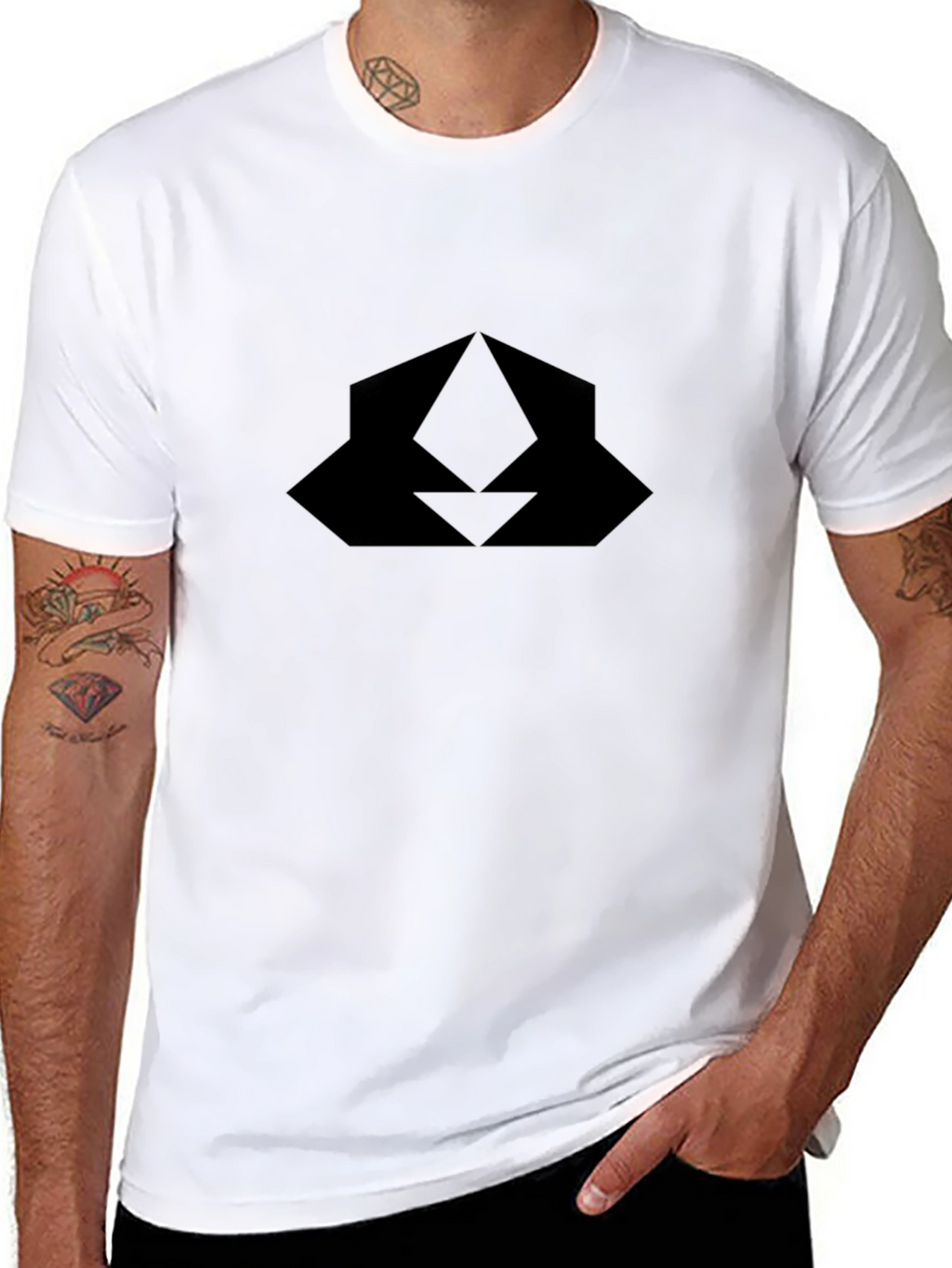 Stealth Mode Tee - Black Graphic Shirt