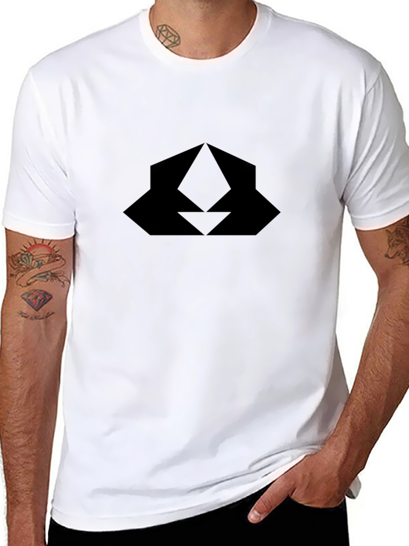 Stealth Mode Tee - Black Graphic Shirt