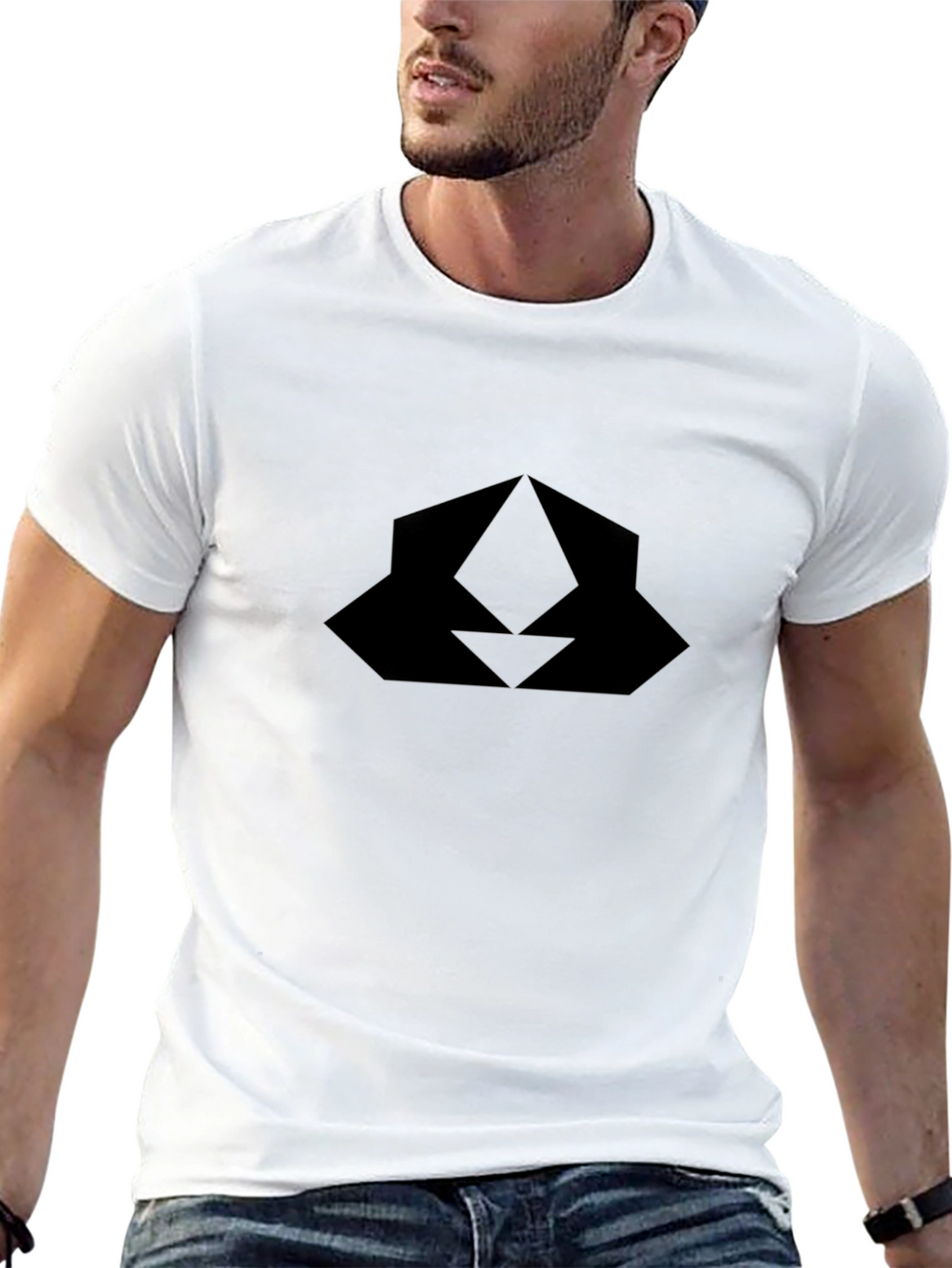 Stealth Mode Tee - Black Graphic Shirt
