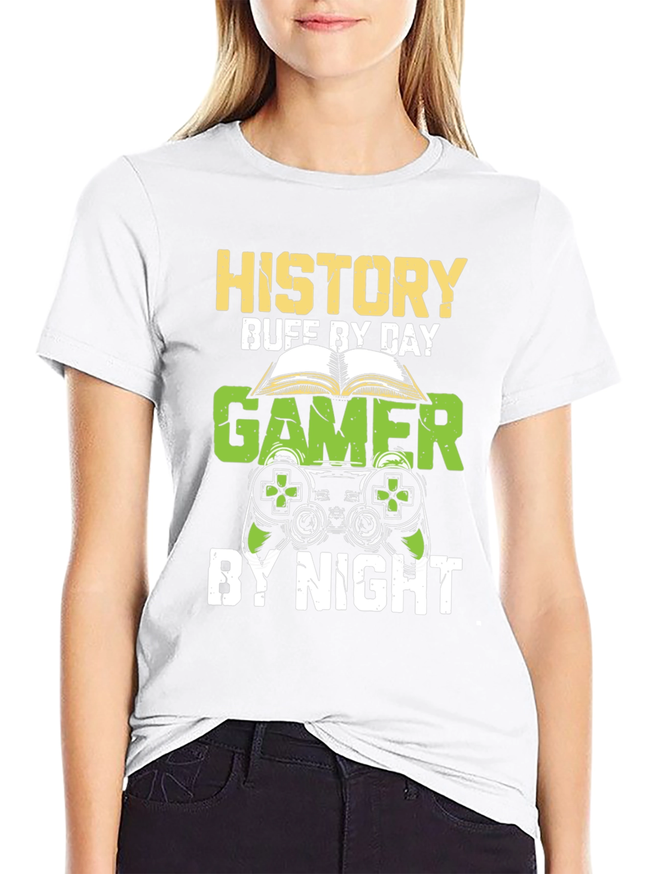 History Buff Gamer Funny T-Shirt
