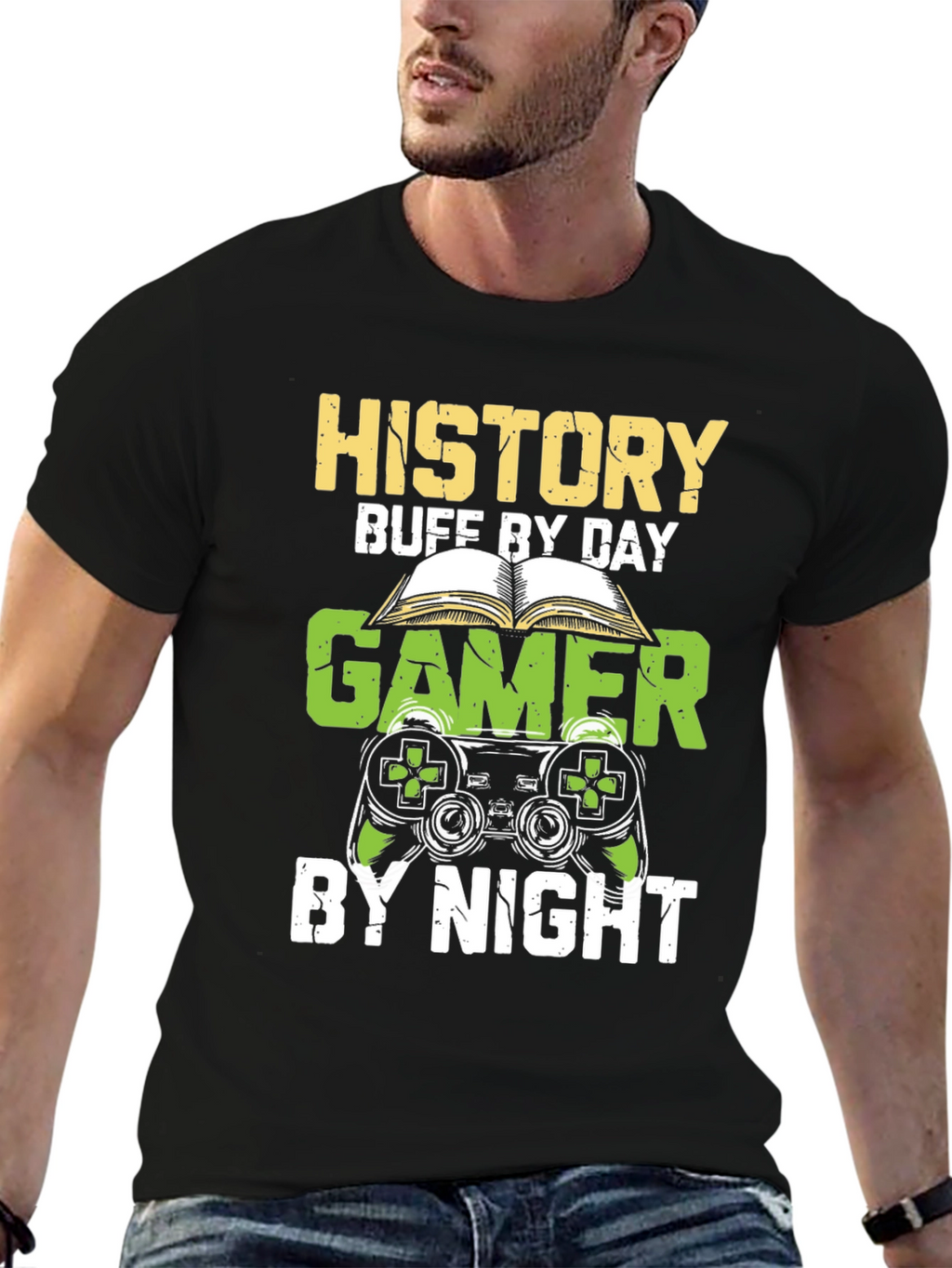 History Buff Gamer Funny T-Shirt