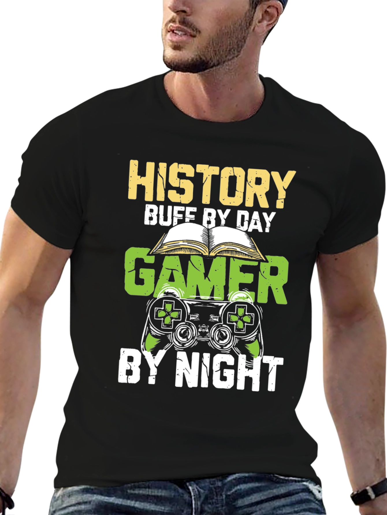 History Buff Gamer Funny T-Shirt