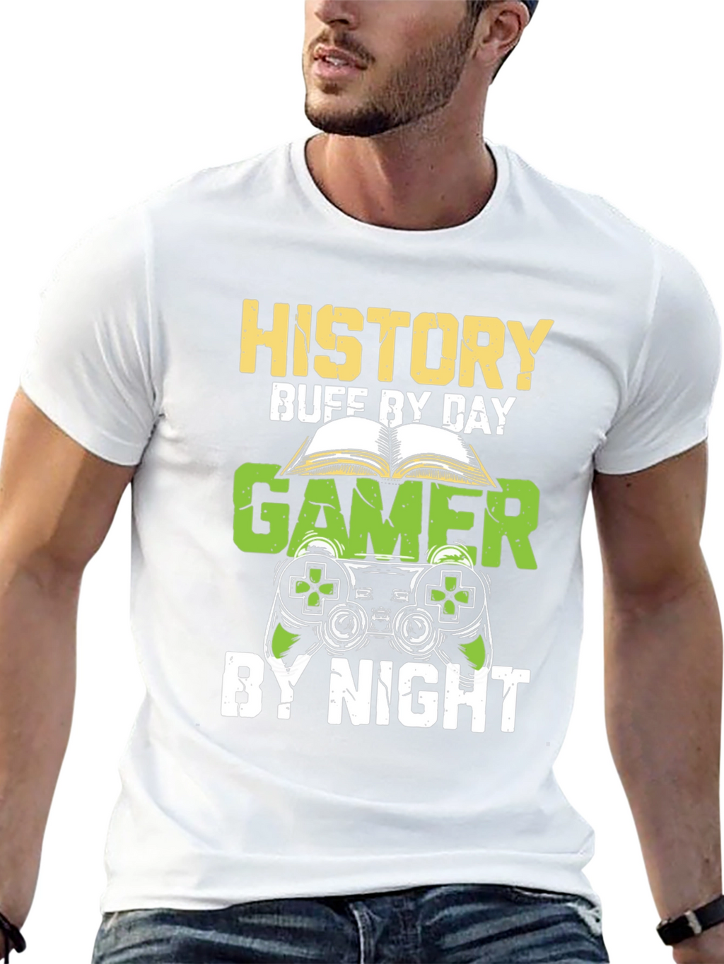 History Buff Gamer Funny T-Shirt