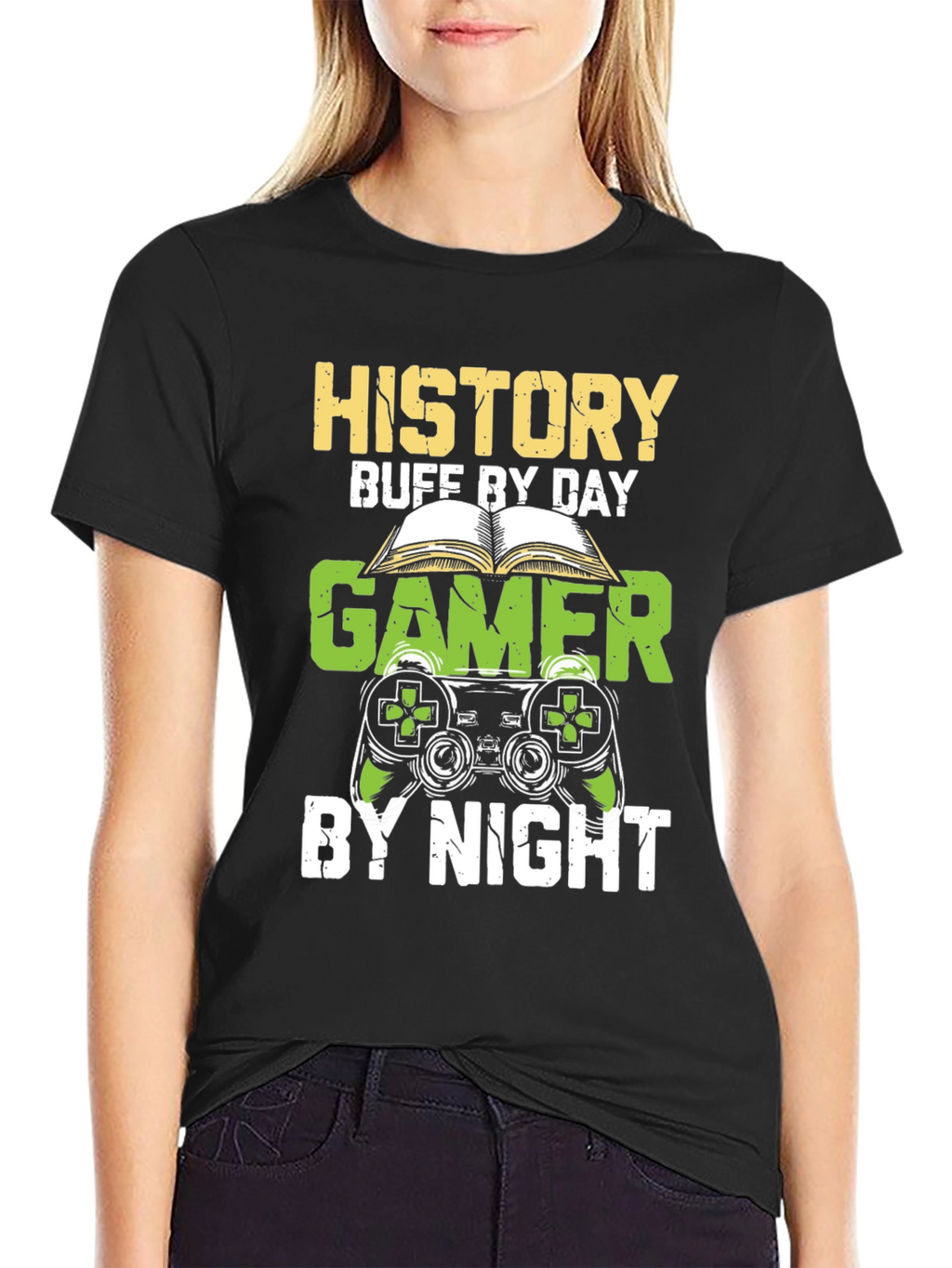 History Buff Gamer Funny T-Shirt